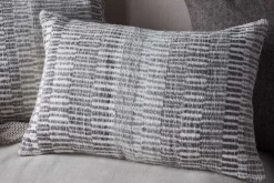 Aahna Wool Cushion Cover - Charcoal