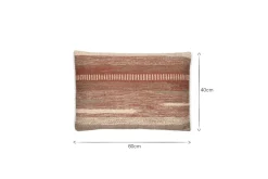 Aakash Wool Cushion Cover - Rust