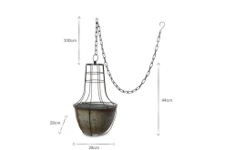 Abari Caged Hanging Planter