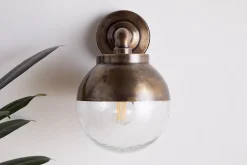 Abeo Outdoor Wall Lamp - Antique Brass