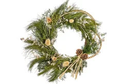 Adiela Wreath - Natural & Moss