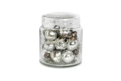Adisa Bauble Jar - Antique Silver (Set of 16)