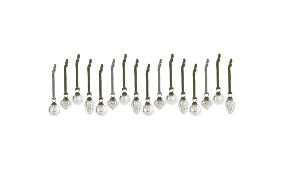 Adisa Bauble Jar - Antique Silver (Set of 16)