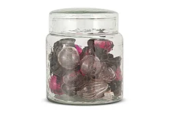 Adisa Bauble Jar - Ruby & Copper (Set of 16)