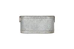 Akasa Trough Planter - Zinc
