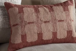 Akki Wool & Cotton Cushion Cover - Dusty Pink