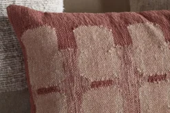 Akki Wool & Cotton Cushion Cover - Dusty Pink