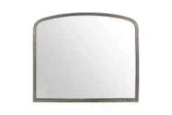Almora Wall Mirror - Antique Nickle