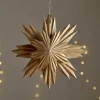 Amata Hanging Star - Antique Brass