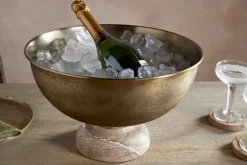 Amaya Champagne Bucket - Aged Antique