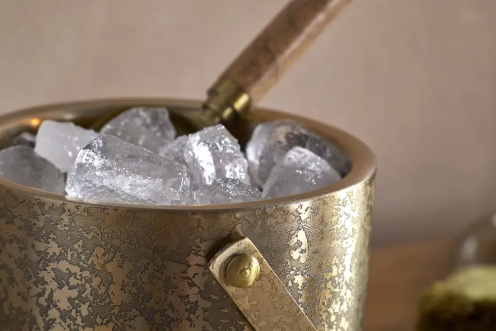 Amaya Ice Bucket - Aged Antique