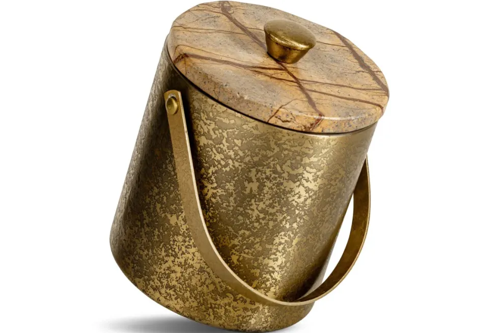 Amaya Ice Bucket - Aged Antique