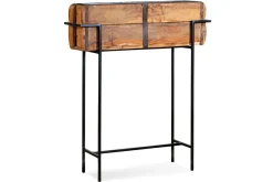 Amazzi Indoor Planter Stand - Natural & Black