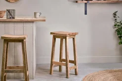 Ambi Wooden Stool - Tall