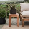 Anbarasi Acacia Side Table - Natural