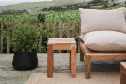 Anbarasi Acacia Side Table - Natural