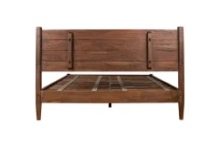 Anbu Acacia Bed - Washed Walnut