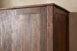 Anbu Acacia Wardrobe - Washed Walnut
