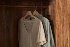 Anbu Acacia Wardrobe - Washed Walnut