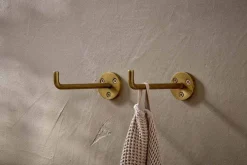 Aniko Iron Hook - Brass (Set of 2)