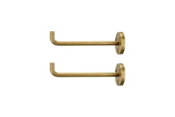 Aniko Iron Hook - Brass (Set of 2)