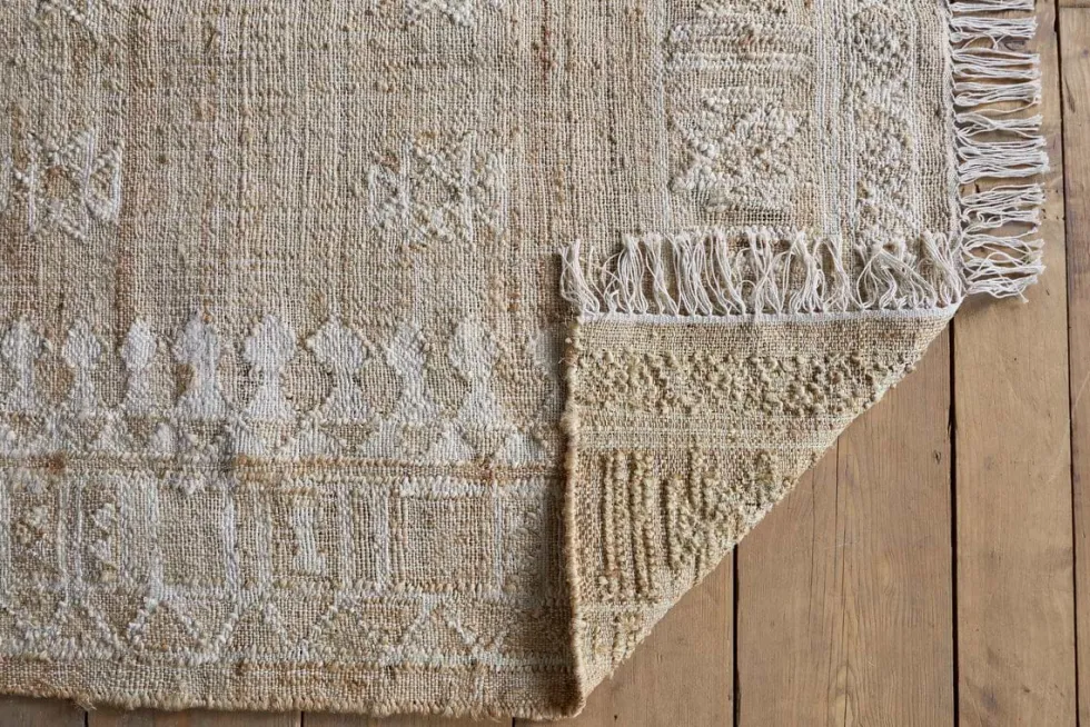Aqil Jute & Cotton Rug - Natural