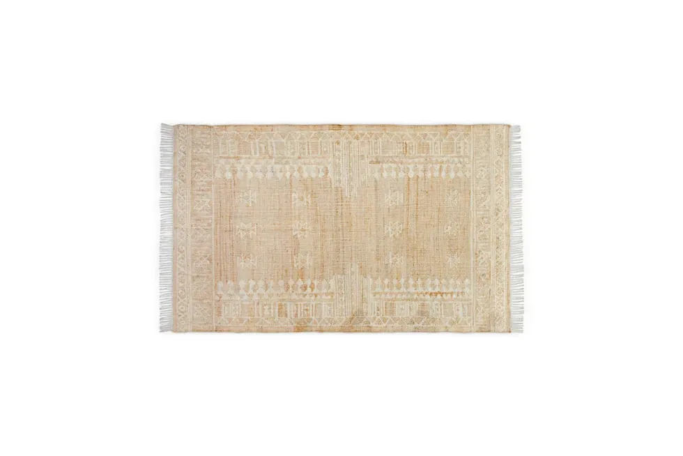 Aqil Jute & Cotton Rug - Natural