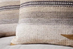 Aravali Wool Cushion Cover - Ochre