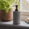 Asana Marble Soap Pump - Grey