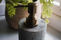 Asana Marble Soap Pump - Grey