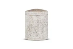 Asana Marble Storage Jar - Grey