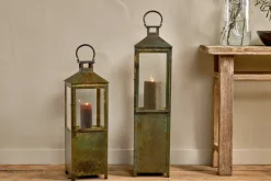 Asharu Lantern - Antique Patina