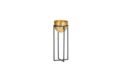 Atsu Brass Planter Stand