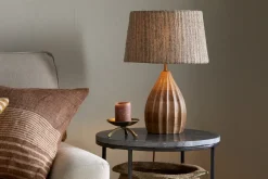 Awaa Mango Wood Bedside Table Lamp Base - Natural