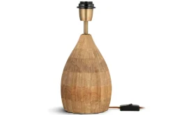 Awaa Mango Wood Bedside Table Lamp Base - Natural