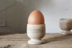 Awa Wooden Egg Cup - Natural - (Set of 2)