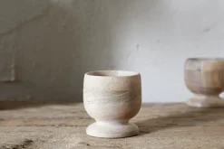 Awa Wooden Egg Cup - Natural - (Set of 2)