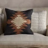 Ayyi Cushion Cover - Black & Brown
