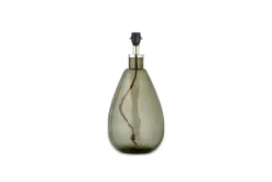 Baba Recycled Glass Lamp - Green - Small Tall