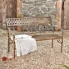 Bahula Decorative Iron Bench