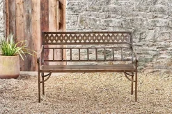 Bahula Decorative Iron Bench