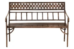 Bahula Decorative Iron Bench