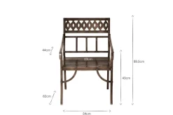 Bahula Decorative Iron Chair