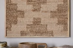 Bawal Wall Art - Cross - Natural