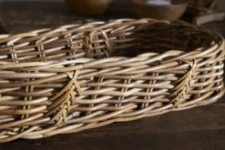 Bersama Rattan Bread Basket - Natural