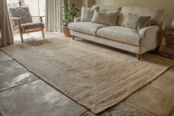 Braided Hemp Rug - Natural - Extra Large