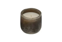 Cedarwood & Fig 1 Wick Scented Candle - Frosted Black - 1 Wick