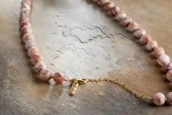Cerita Necklace - Rhodochrosite