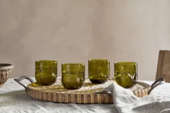 Chandani Tumbler - Green - Short (Set of 4)
