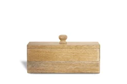 Chanya Mango Wood Jewellery Box - Natural